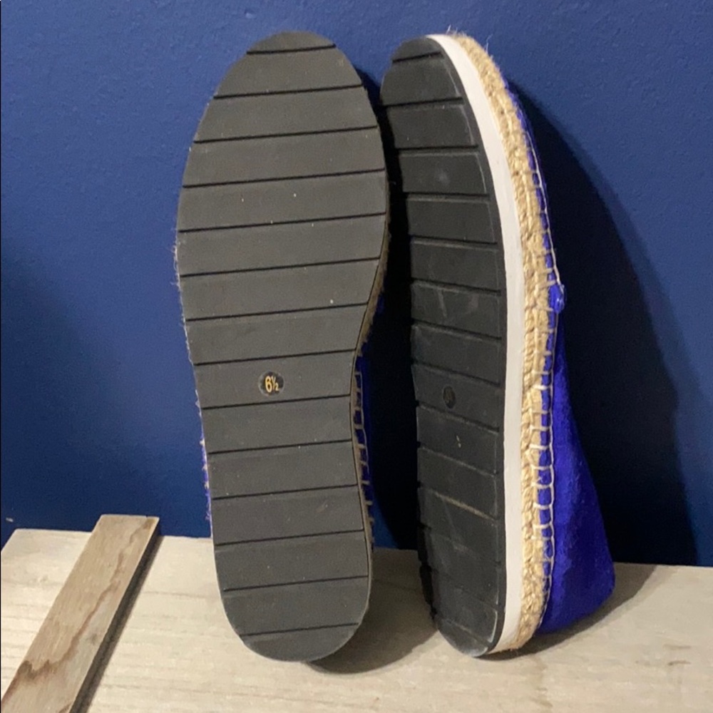 Kenneth Cole blue suede espadrilles - Picture 4 of 4